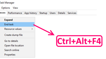 How To Force Close Application in Windows With Hotkey