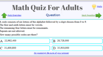 5 Online Math Quizzes For Adults Websites Free