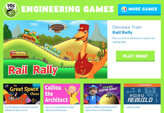 online engineering games for kids