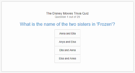 online Disney movie trivia free