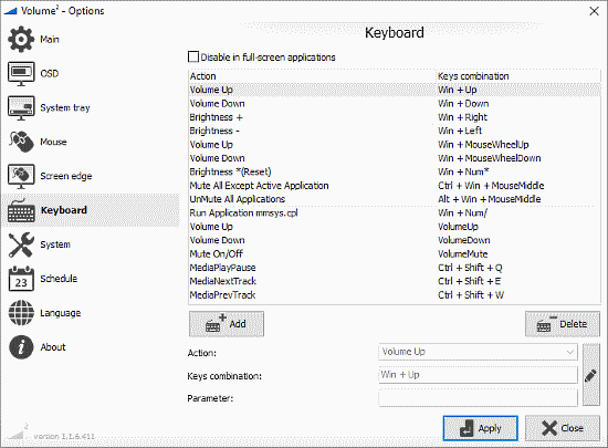 change volume via mouse hotkeys