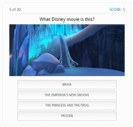 free online Disney movie trivia
