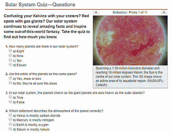 astronomy quiz for kids
