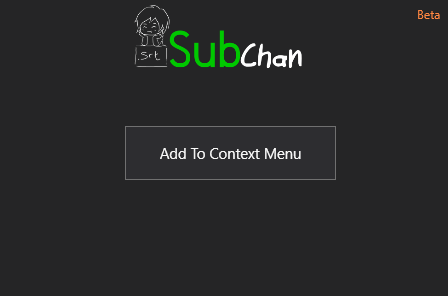 download subtitles from context menu