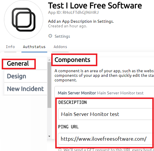 Authstatus add components