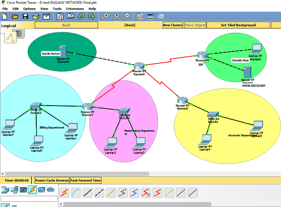 Cisco Packet Tracer in action