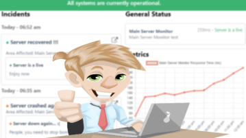 Create Status Page for your site with Uptime Monitoring