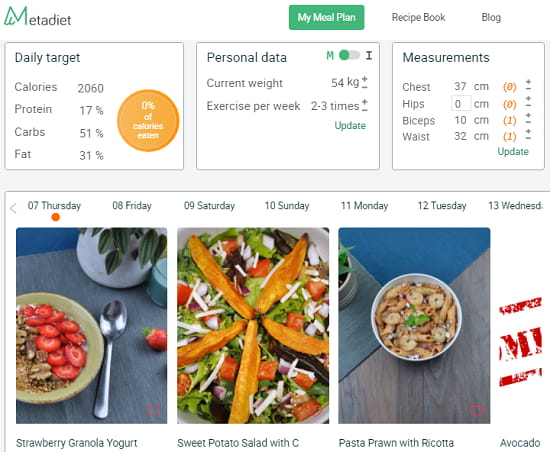 Get Personalized Daily Diet Plan Free Based On Your Needs