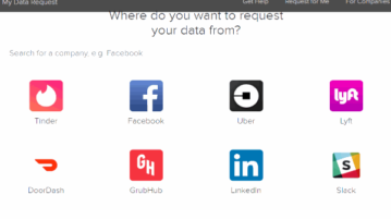 Website that Helps to Download Your Data from YouTube, Slack, Twitter, Facebook My Data Request website