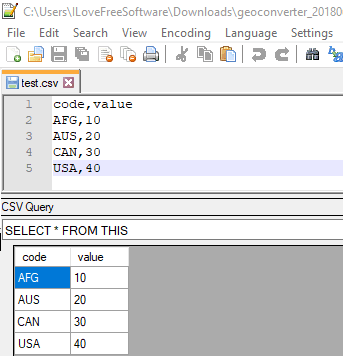 Query CSV Files using SQL in Notepad++ with this free Plugin