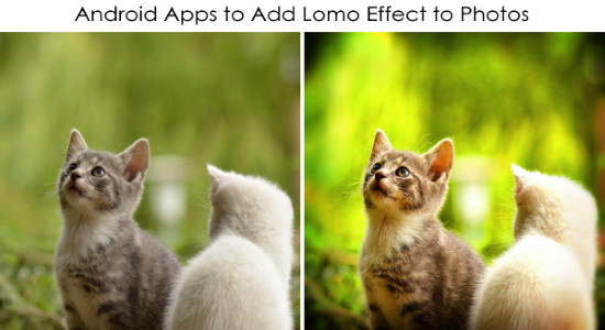 add lomo effect to photos
