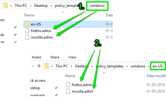 admx and adml files