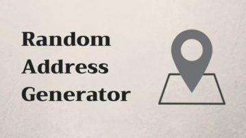 5 Online Random Address Generator Websites Free 5 Online Random Address Generator Websites Free