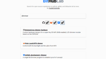 search github, gitlab, bitbucket repositories together