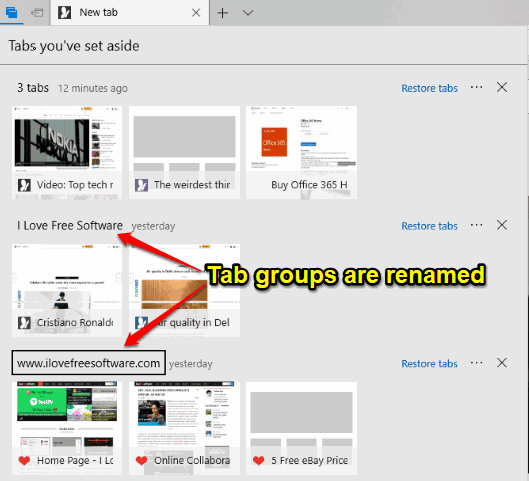 tab groups are renamed