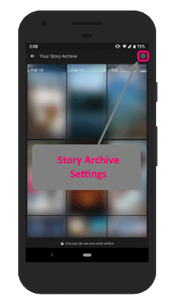 Turn Off Facebook Story Archive