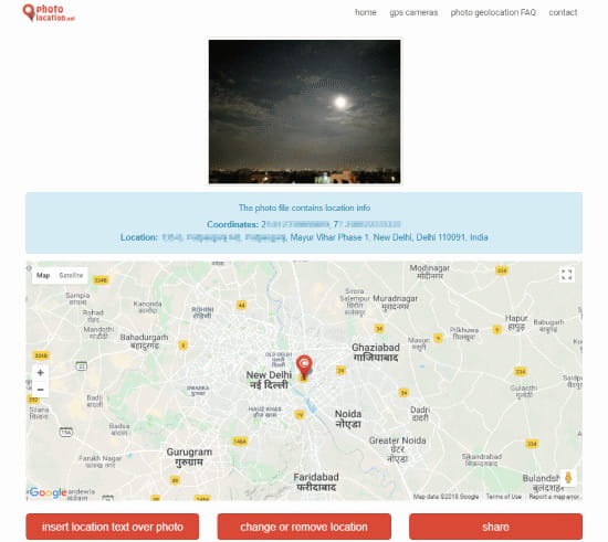online photo location finder