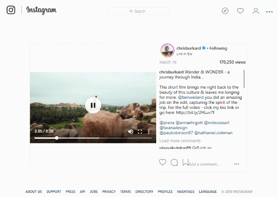 improve Instagram feeds on pc