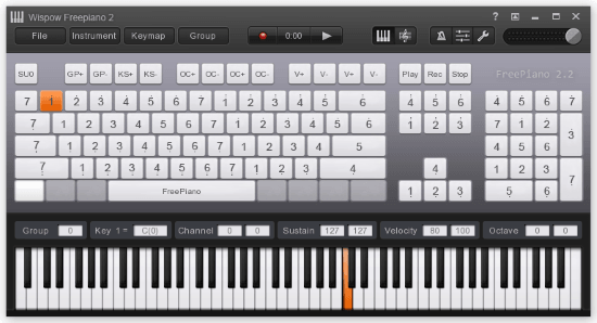 free virtual MIDI keyboard software