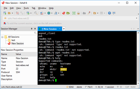 Free Terminal Emulator for Windows with SSH, SFTP, RLogin, Telnet
