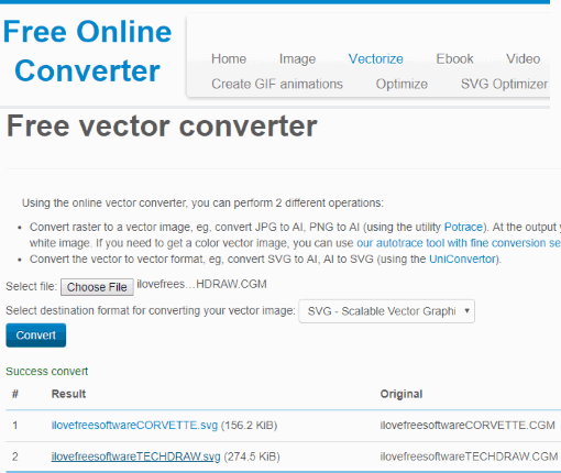 Online-converting.com website