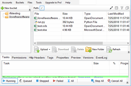 S3 Explorer free amazon s3 client software