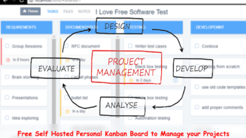 Self Hosted Personal Kanban Board to Manage your Projects