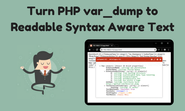 Php var name. Var dump.