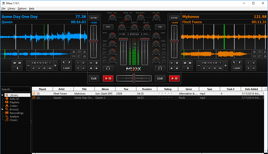 X-MIXXX free audio mixing software
