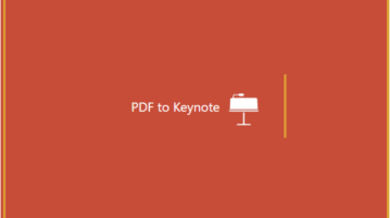 online convert pdf to keynote