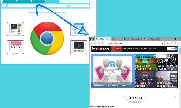 How to open chrome tabs in microsoft edge browser