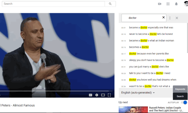 How To Search A Word In A YouTube Video Jump To That Part