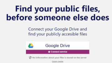 see your google drive files available publicly