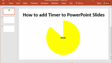 How to Add Timer To PowerPoint Slides