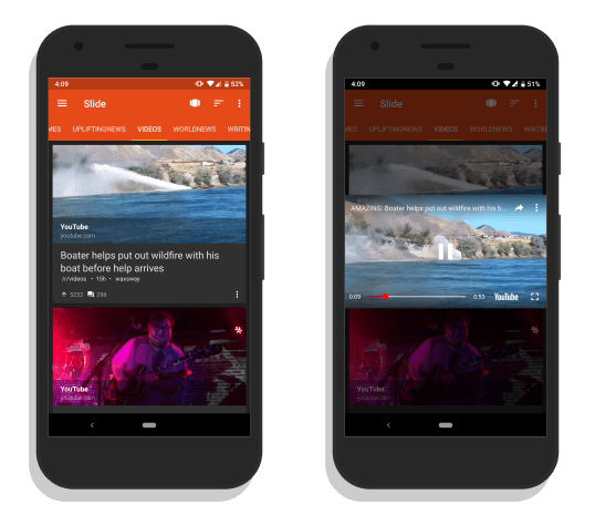 Slide: Reddit Video Player app for Android