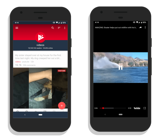 Boost: Reddit Video Player app for Android