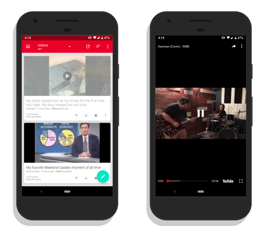 Sunc: Reddit Video Player app for Android