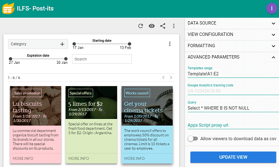 Beautify data in Awesome table