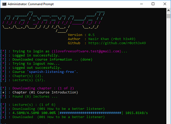 Download Udemy Courses Free with this Command Line Tool