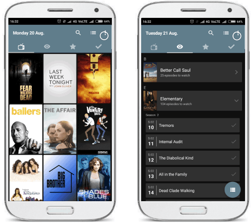 Showly free tv shows tracker for android