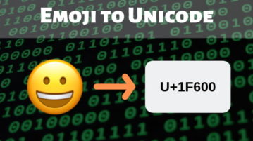 Convert Emoji To Unicode With These 10 Free Websites