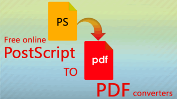 free online postscript to pdf converters