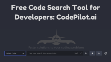 Free Code Search tool for Windows