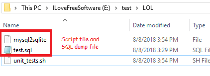 mysql2sqlite shell script plus sql dump file