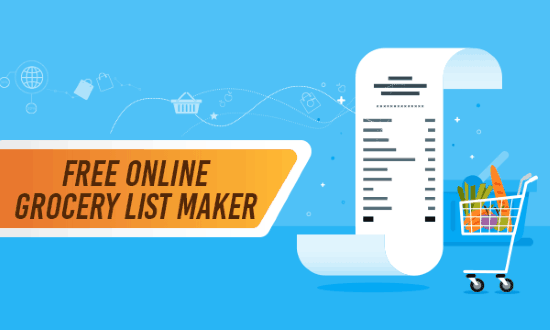 online grocery list maker