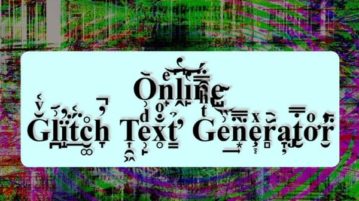5 Online Glitch Text Generator Websites Free
