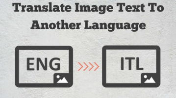 How To Translate Image Text To Another Language