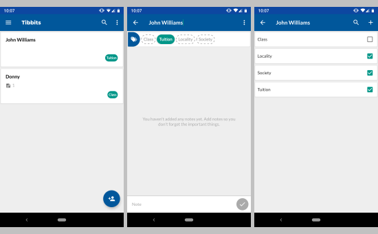 remember names with this free Android apps