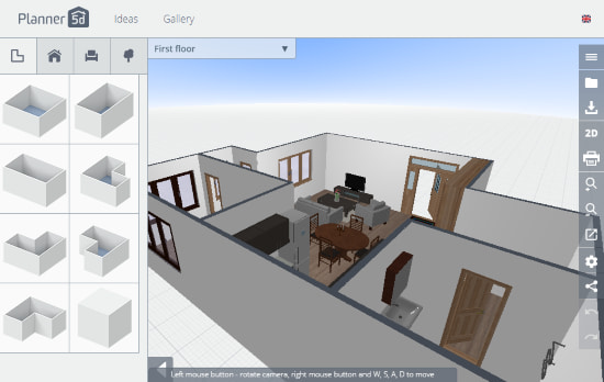 interior home design 3d online