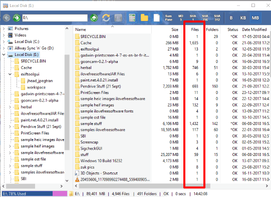 Folder Size Explorer